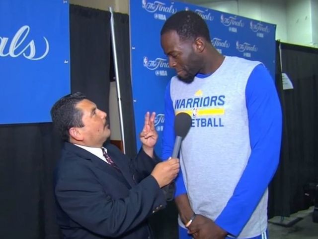Watch: Guillermo refuses to talk to LeBron at Media Day