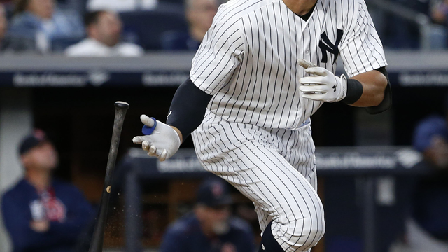 Watch: Judge obliterates HR at 121 mph to set new Statcast record