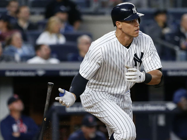 Watch: Judge obliterates HR at 121 mph to set new Statcast record