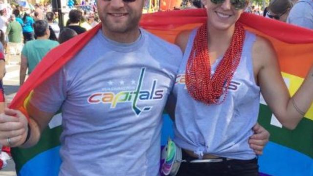 Holtby marches in Capital Pride Parade for 2nd straight year