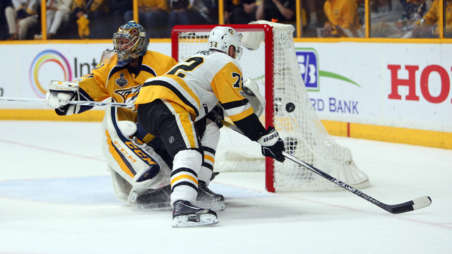 Hornqvist scored Cup-winning goal with broken finger