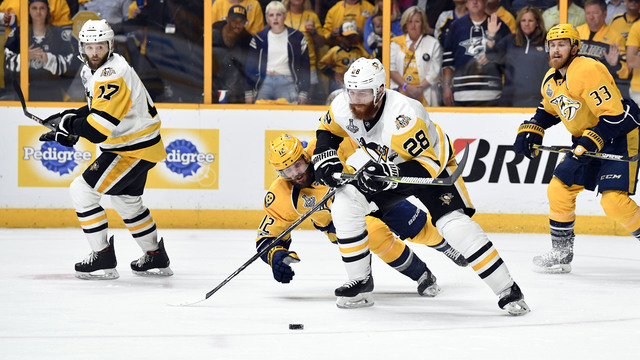 Pens' Cole played through broken hand, ribs