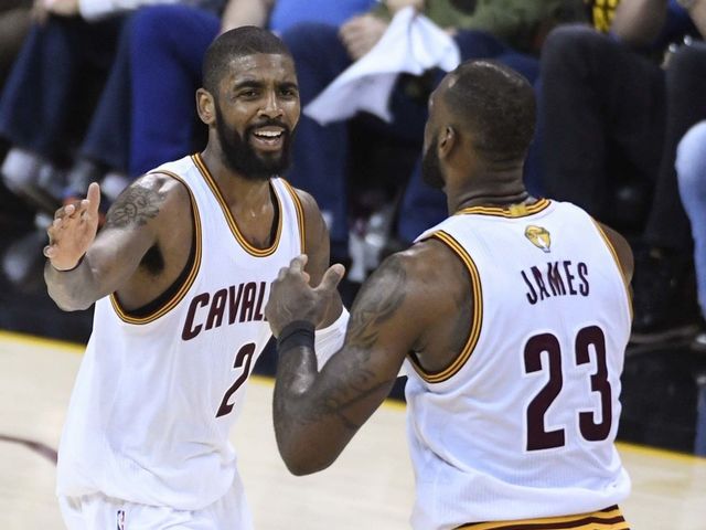 Report: LeBron 'blindsided' by Irving's trade request