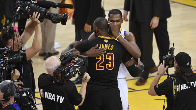 LeBron on Durant's 1st title: Something 'they can never take away from you'
