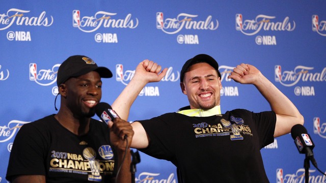 Warriors are the highest title favorites in any sport heading into 2018