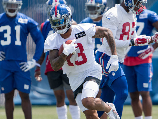 Beckham returns to practice after month-long absence
