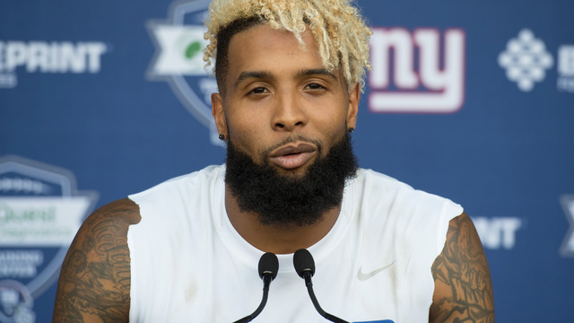 Bend it like Beckham: Odell shows off soccer skills at training camp