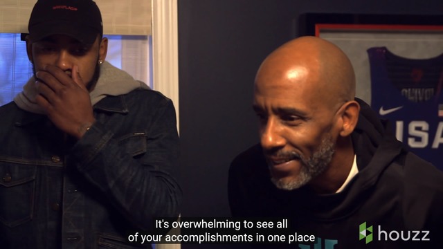 Watch: Kyrie cries when he finds out dad saved all his trophies