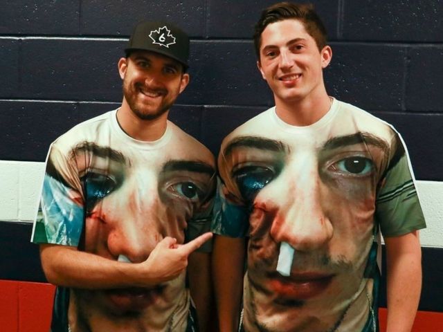 Werenski rocks shirt featuring his gruesome selfie