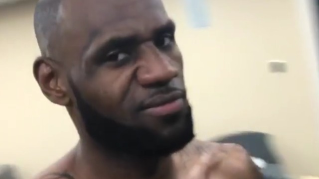 Look: LeBron unveils shaved head on Instagram