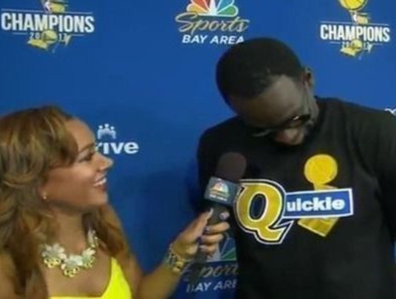 Draymond explains 'Quickie' shirt, says 