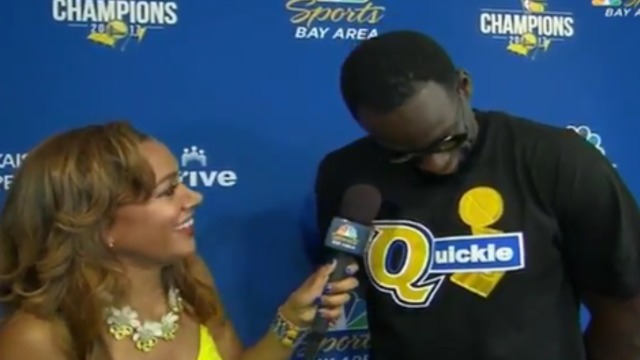 Draymond explains 'Quickie' shirt, says it was made in Cleveland