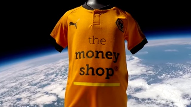 Wolves launch new home kit ... into space