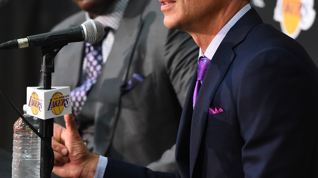Report: Lakers courting trade offers for No. 2 pick