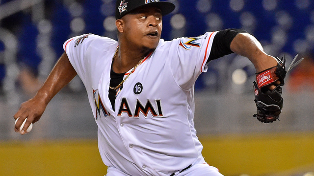 Marlins' Volquez to miss remainder of season with knee tendinitis