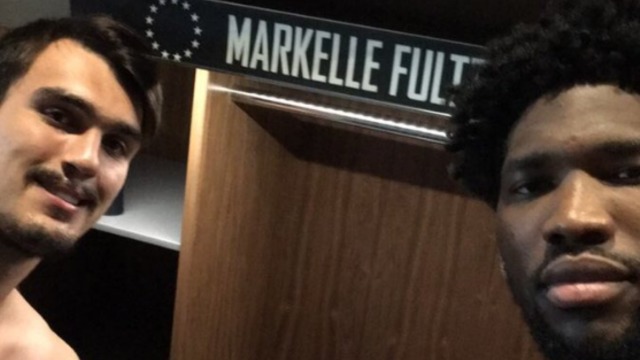 Embiid spilling the beans on Fultz trade?