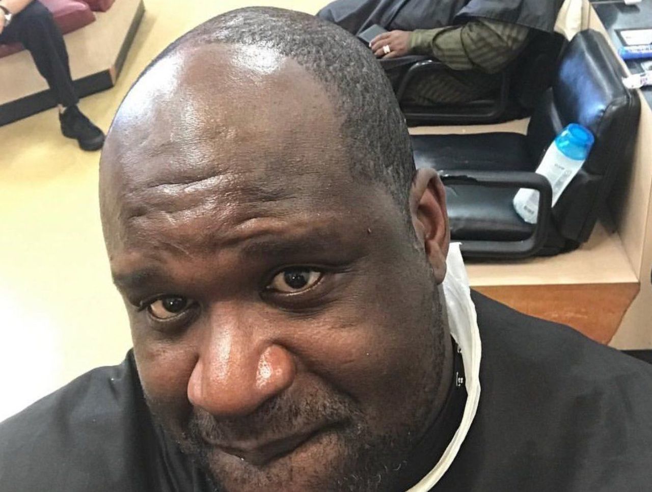 Battle of receding NBA hairlines continues with Shaq headlining