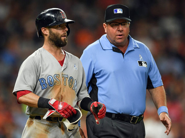 Red Sox notebook: X-rays for Dustin Pedroia after HBP; Mookie