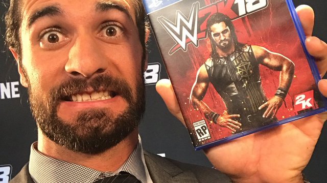 Seth Rollins unveiled as WWE 2K18 cover star