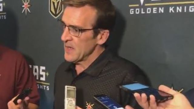 McPhee: Trade talks to end, Golden Knights will be selected Tuesday