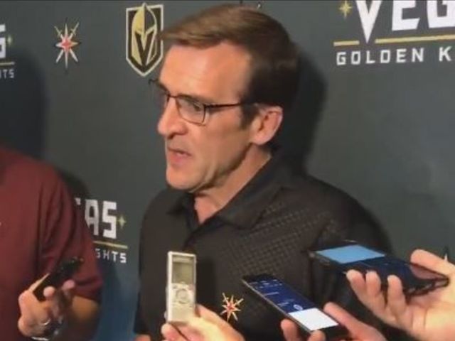 McPhee: Trade talks to end, Golden Knights will be selected Tuesday
