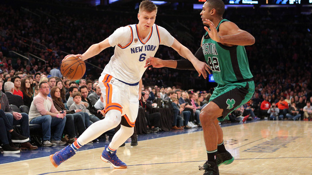 Report: Celtics interested in trading for Porzingis