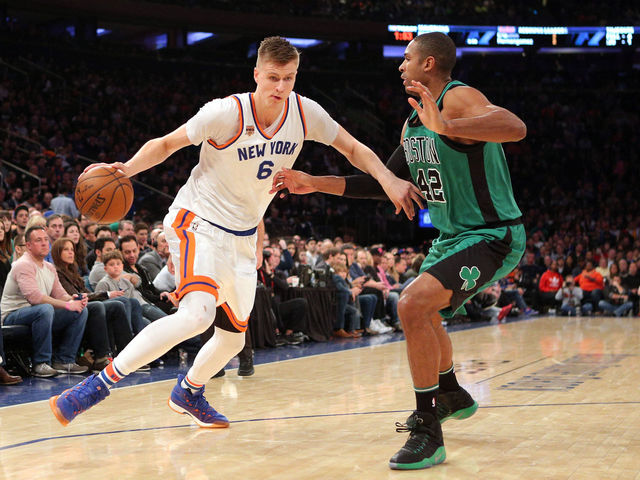 Report: Celtics interested in trading for Porzingis