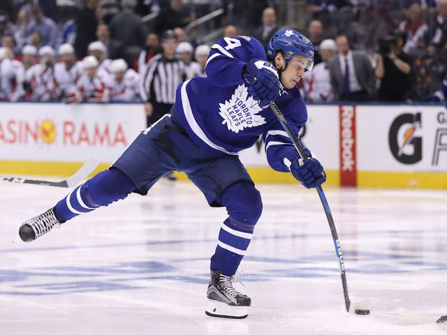 Watch: Auston Matthews snipes OT winner vs. Blackhawks