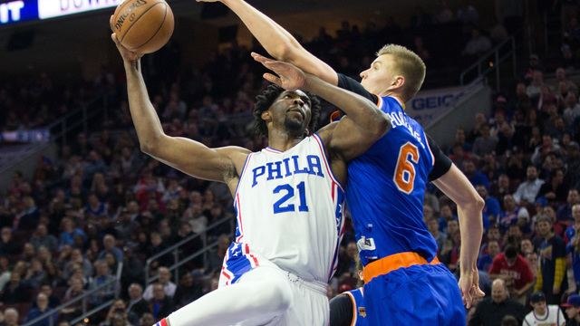 Embiid recruits Porzingis: 'We don't care about Exit meetings in Philly'