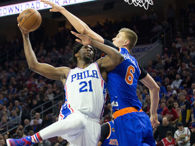 Embiid recruits Porzingis: 'We don't care about Exit meetings in Philly'
