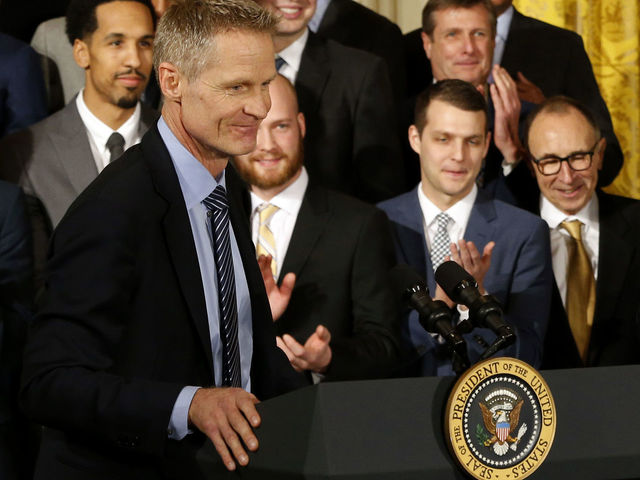 Kerr reiterates Warriors should consider White House visit