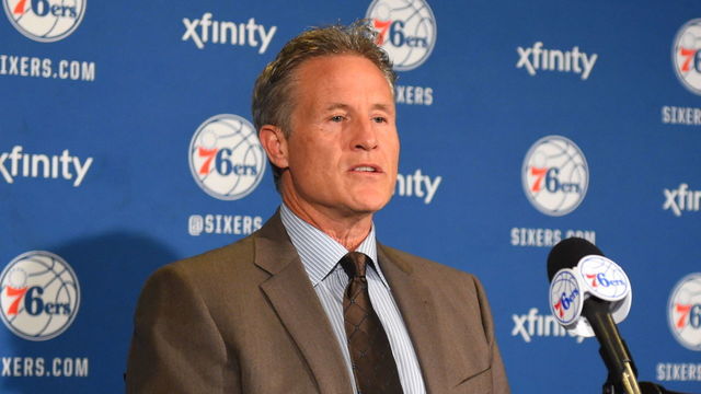 Brett Brown says he thanked Hinkie by text after Sixers drafted Fultz