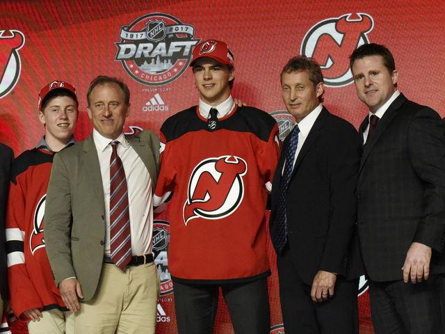 Devils draft Swiss center Nico Hischier 1st overall