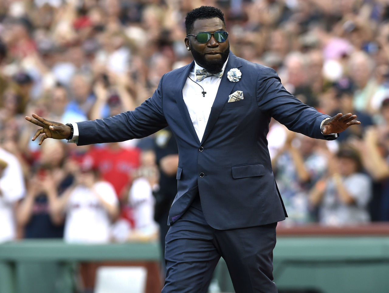 Hug Big Papi at His #34 Retirement Ceremony at Fenway