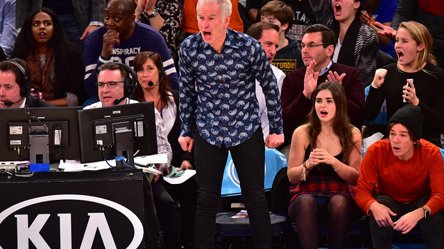 John McEnroe says Knicks a 'total train wreck'