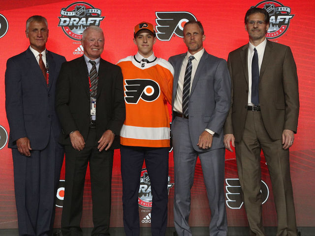 Hextall insists Flyers 'absolutely not' rebuilding despite draft moves