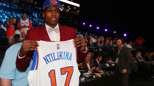 Ntilikina says he's trained with Melo, other Knicks recently