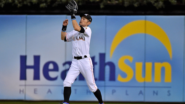 Ichiro becomes oldest player to ever start in CF