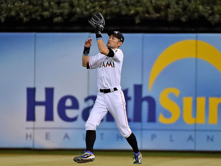 Marlins' Ichiro Suzuki, 43, becomes oldest player to start in