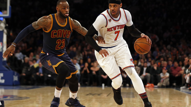 Report: Knicks willing to trade Melo, 1st-rounders for Irving