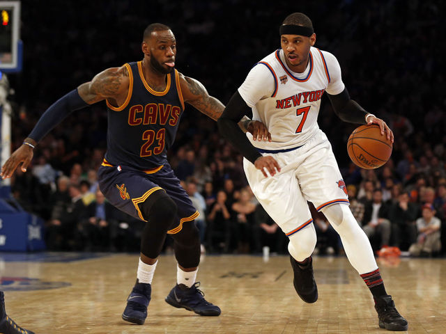 Report: Knicks willing to trade Melo, 1st-rounders for Irving