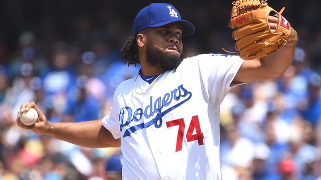 Jansen walks 1st batter of 2017 to snap record-setting strikeout streak