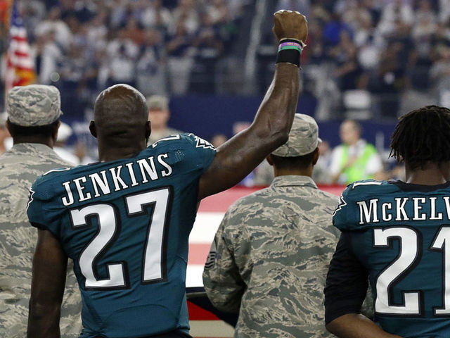 Report: Some NFL players considering different on-field gesture during anthem