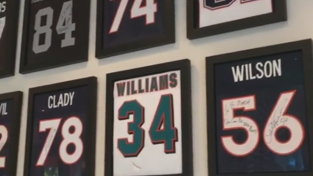 Watch: Brandon Marshall's jersey collection is an NFL fan's dream