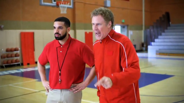 Watch: Drake, Will Ferrell show off handshakes, roast DeRozan