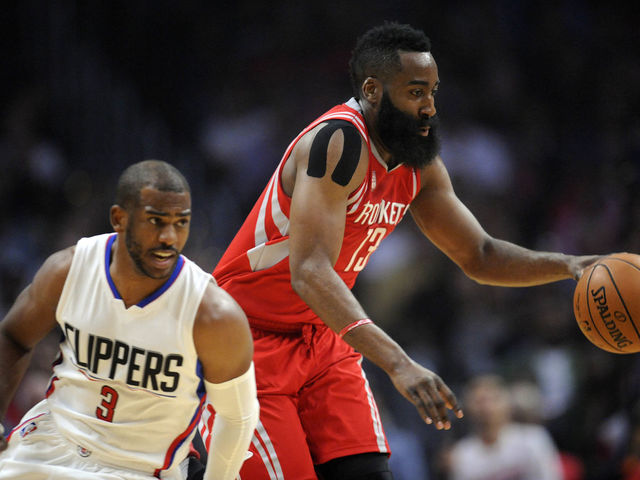 Report: Rockets searching for 3rd star to pair with Harden, Paul