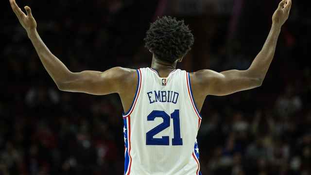 Embiid reacts to George trade with glee