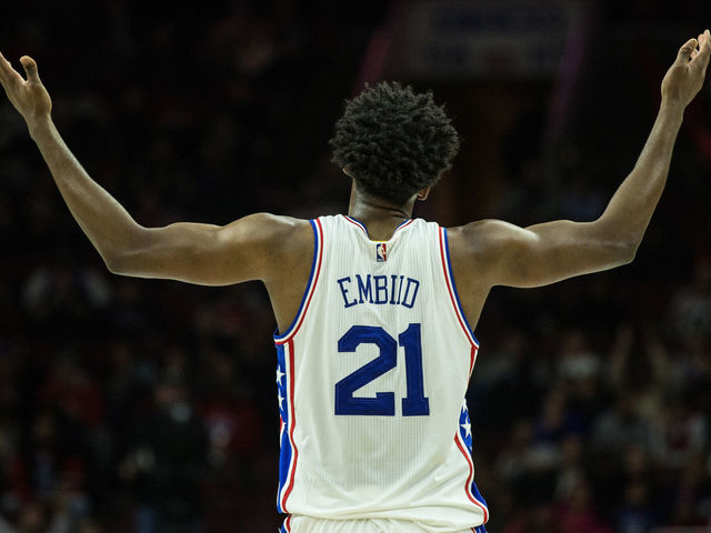Embiid reacts to George trade with glee