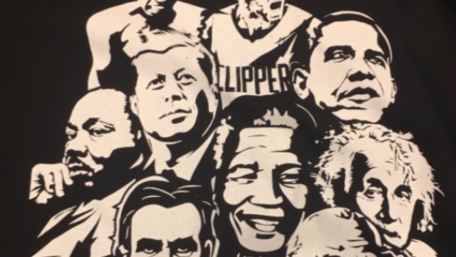 Clippers roll out T-shirt for Griffin FA pitch, place him among MLK, Gandhi