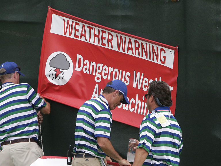 3rd Round Of Quicken Loans Suspended Due To Inclement Weather 